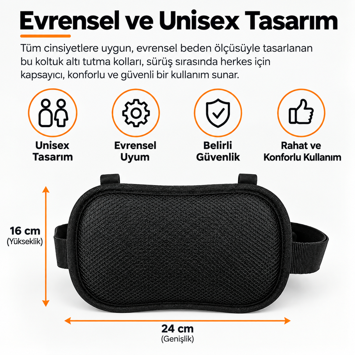 Motosiklet Artçı Güvenlik Kemeri Ayarlanılabilir